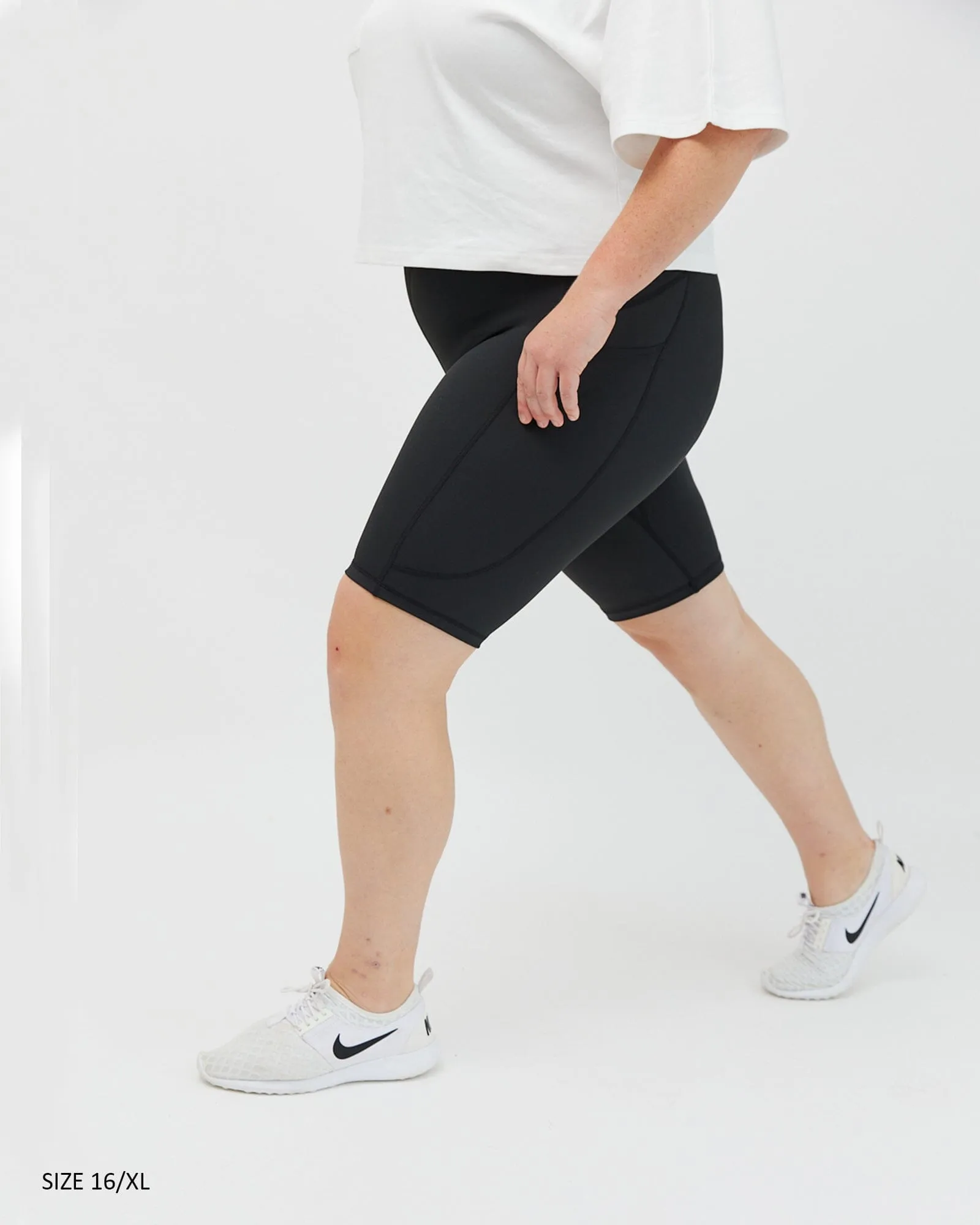 Active living bike shorts - 3 pocket - Black