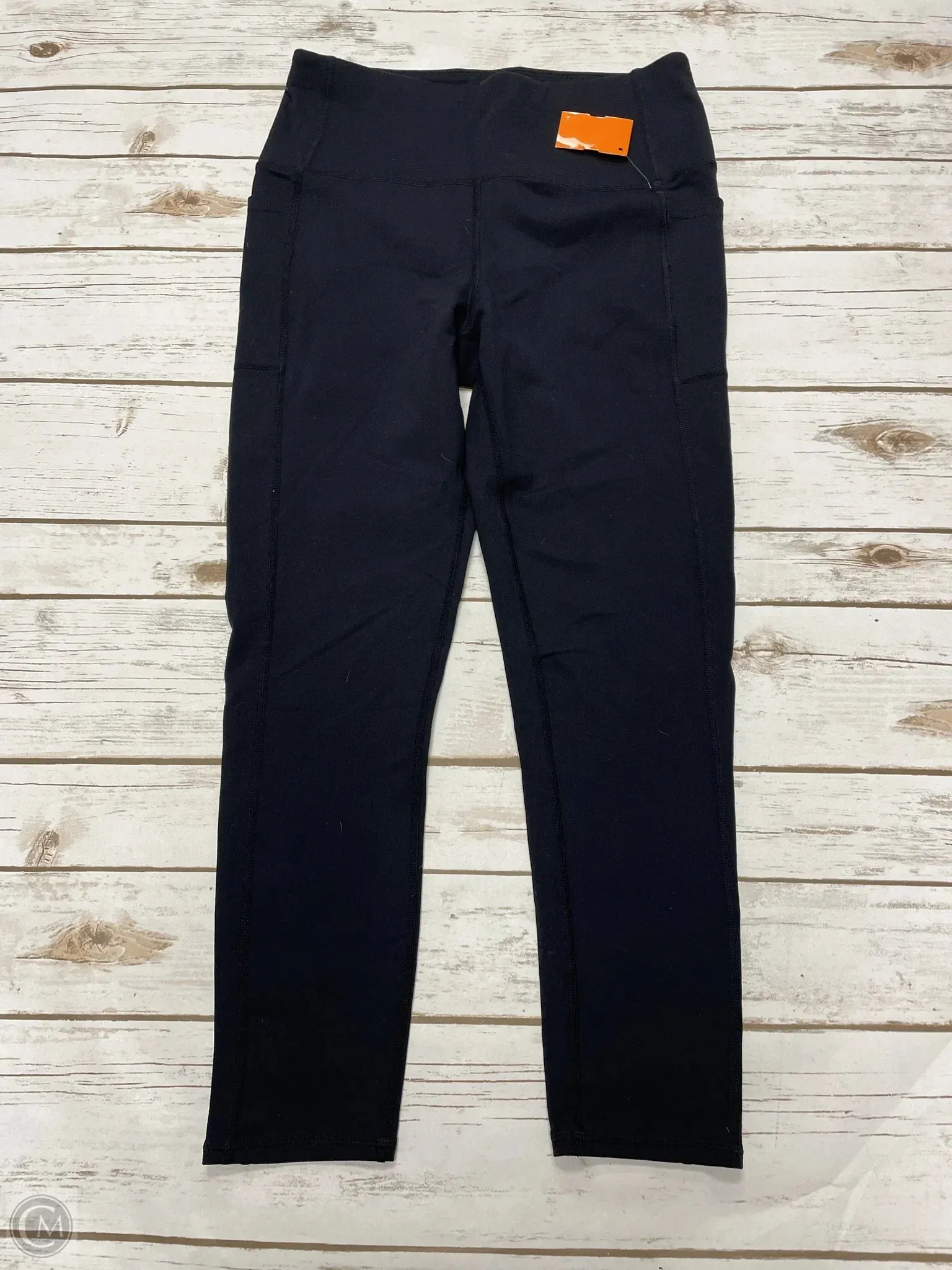 Athletic Leggings By Skechers In Black, Size: M