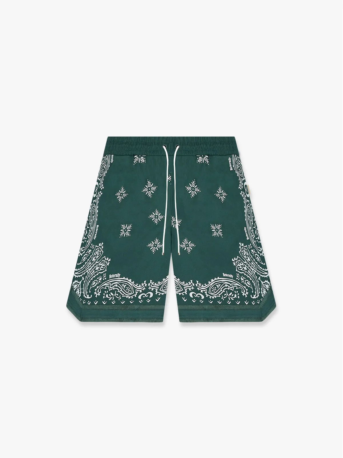 BANDANA SHORTS - SMARAGD GREEN