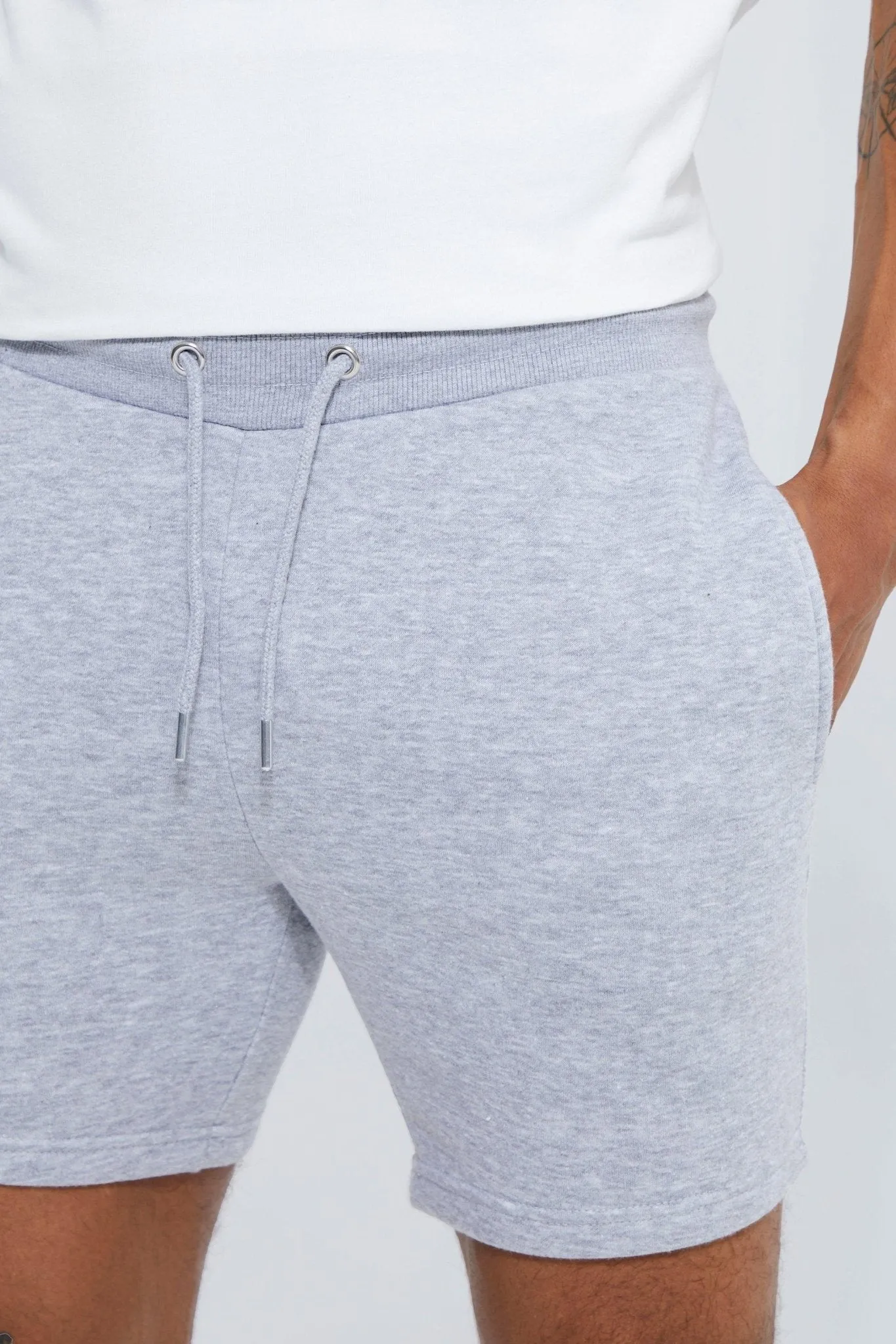 BASIC SLIM FIT SHORT LENGTH JERSEY SHORT