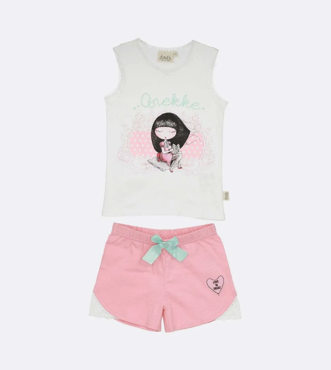 Beautiful girl pajamas