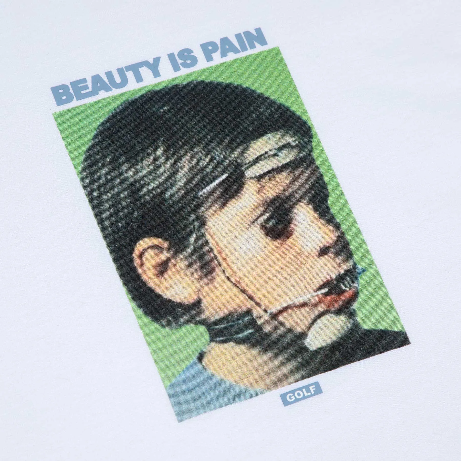 BEAUTY IS PAIN TEE by GOLF WANG