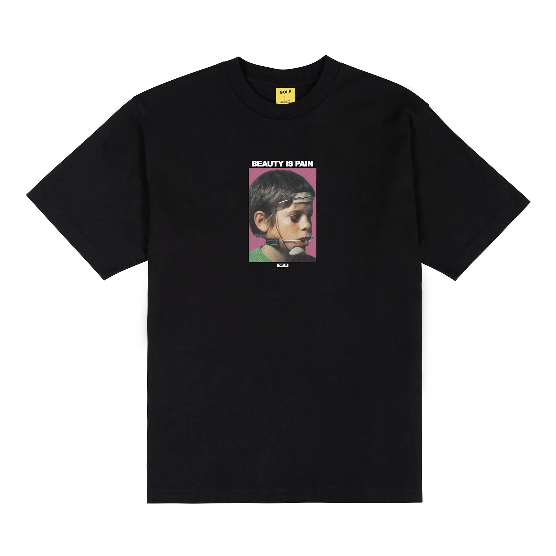 BEAUTY IS PAIN TEE by GOLF WANG