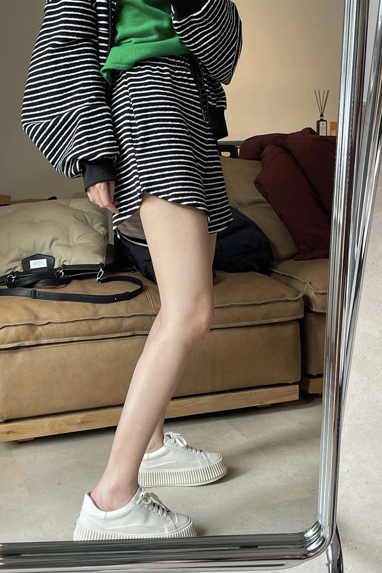 BerryBetty - Striped Casual Loose Shorts