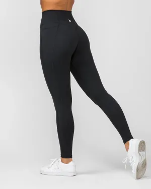 Black Agility Pocket Leggings