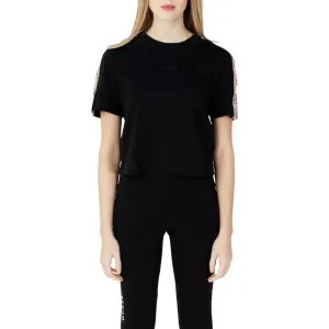 Black Cotton Tops & T-Shirt