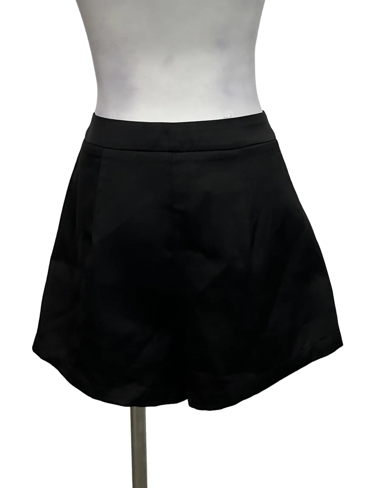 Black High Rise Shorts