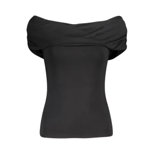 Black Modal Tops & T-Shirt