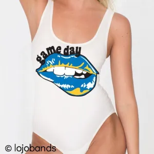 Blue & Yellow Game Day Bodysuit