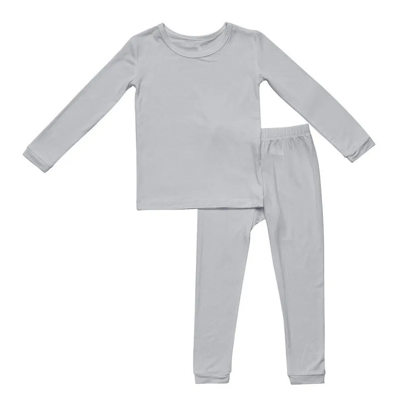 Boys And Girls Bamboo Fiber Bottoming Pajamas Pants Set