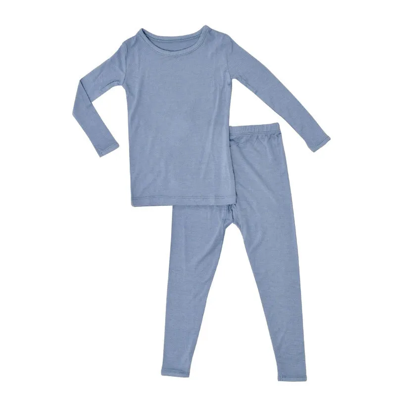 Boys And Girls Bamboo Fiber Bottoming Pajamas Pants Set
