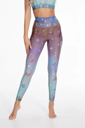 Celestial Wings High-Waist Leggings
