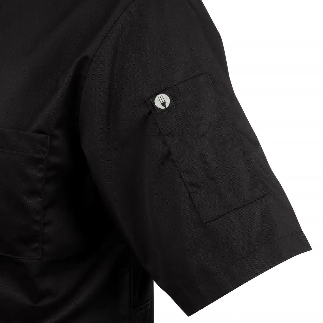Chefs Works Montreal Cool Vent Unisex Chef Jacket Black XS