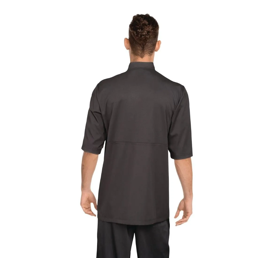 Chefs Works Montreal Cool Vent Unisex Chef Jacket Black XS