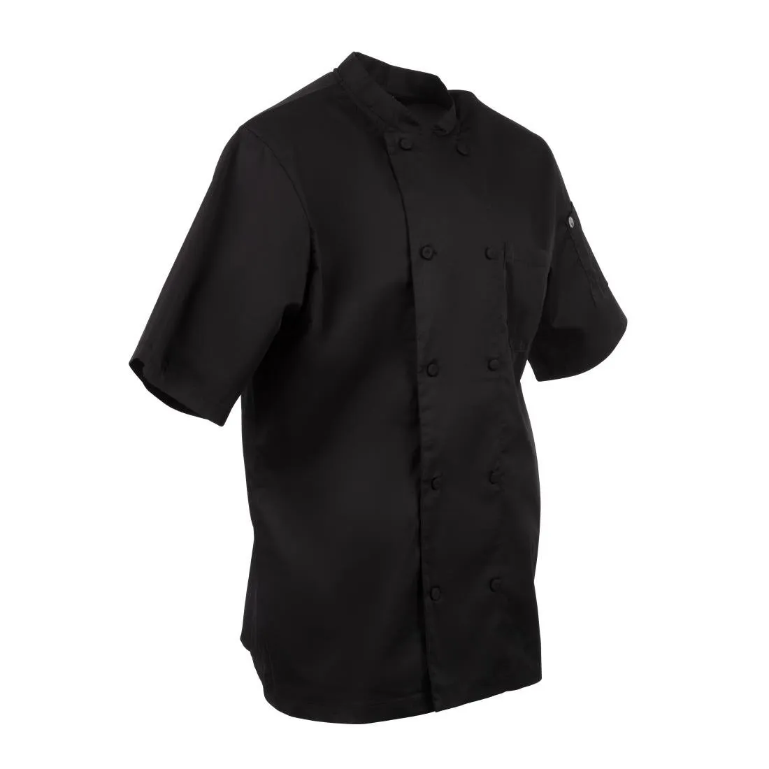 Chefs Works Montreal Cool Vent Unisex Chef Jacket Black XS