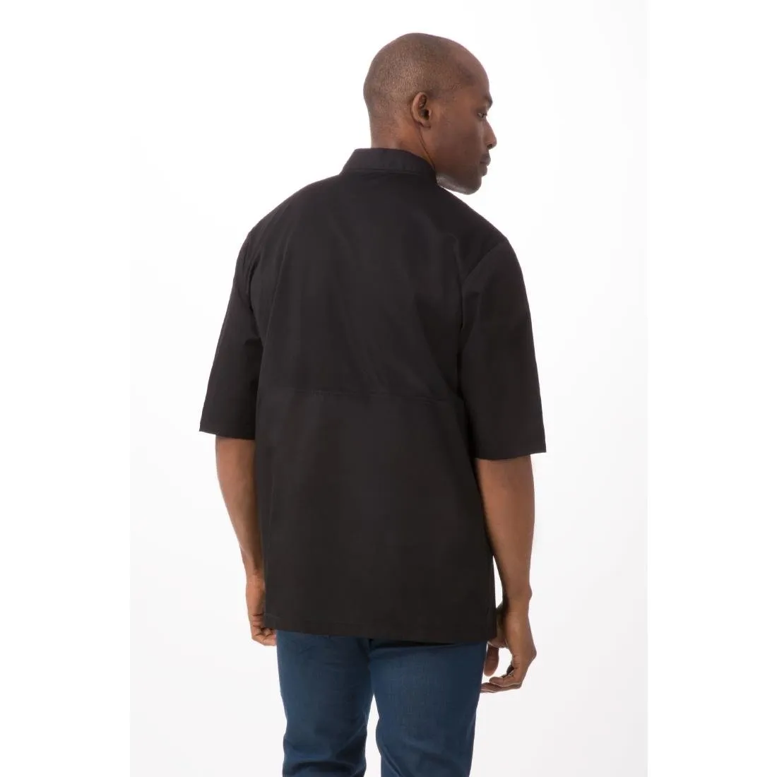 Chefs Works Montreal Cool Vent Unisex Chef Jacket Black XS