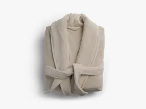 Classic Turkish Cotton Robe (Bone)