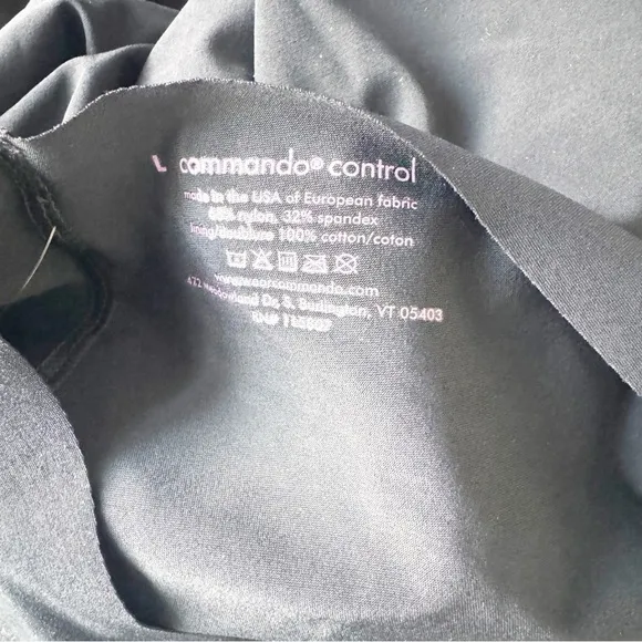 Commando Control Shorts in Black
