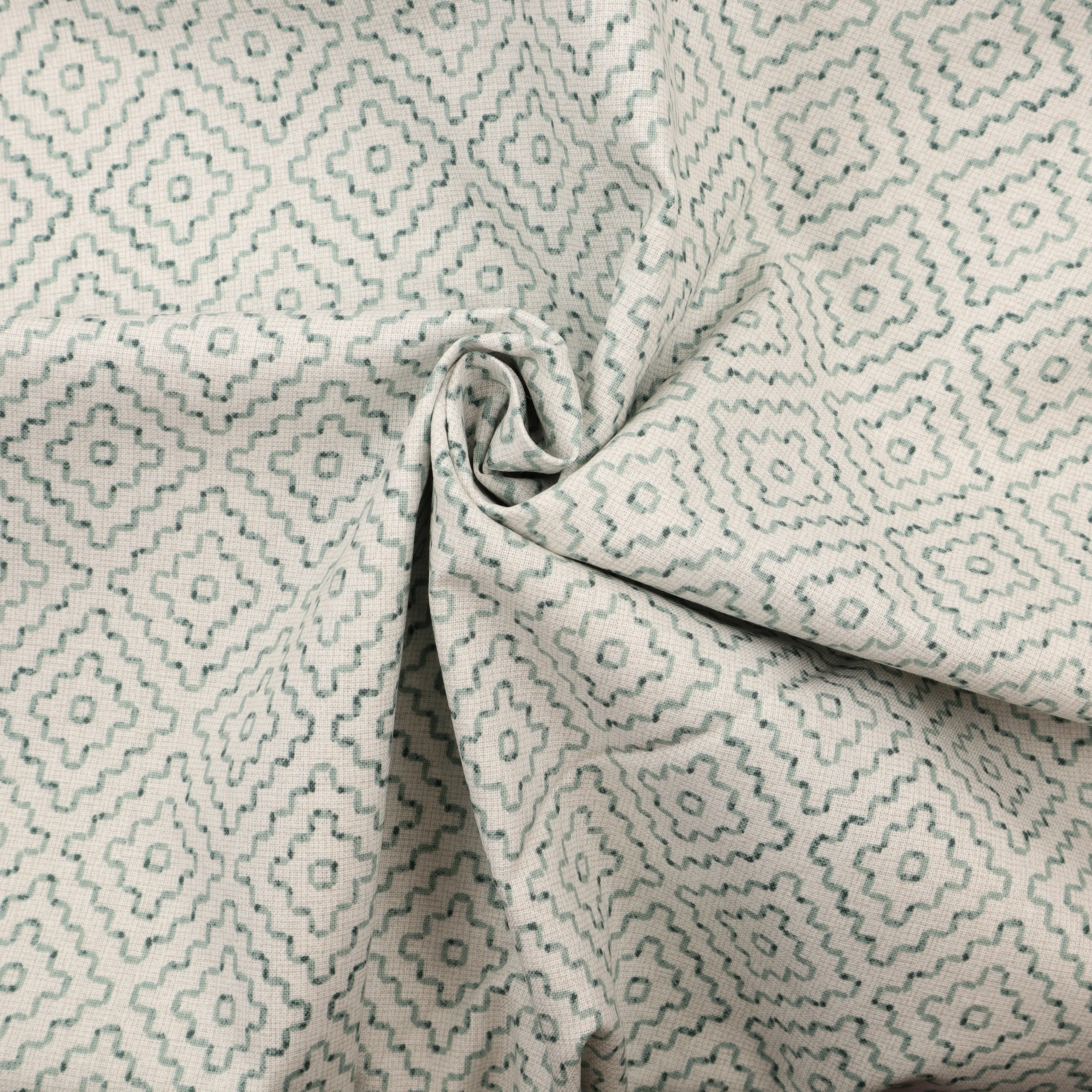 Cotton Cactus Verde Print
