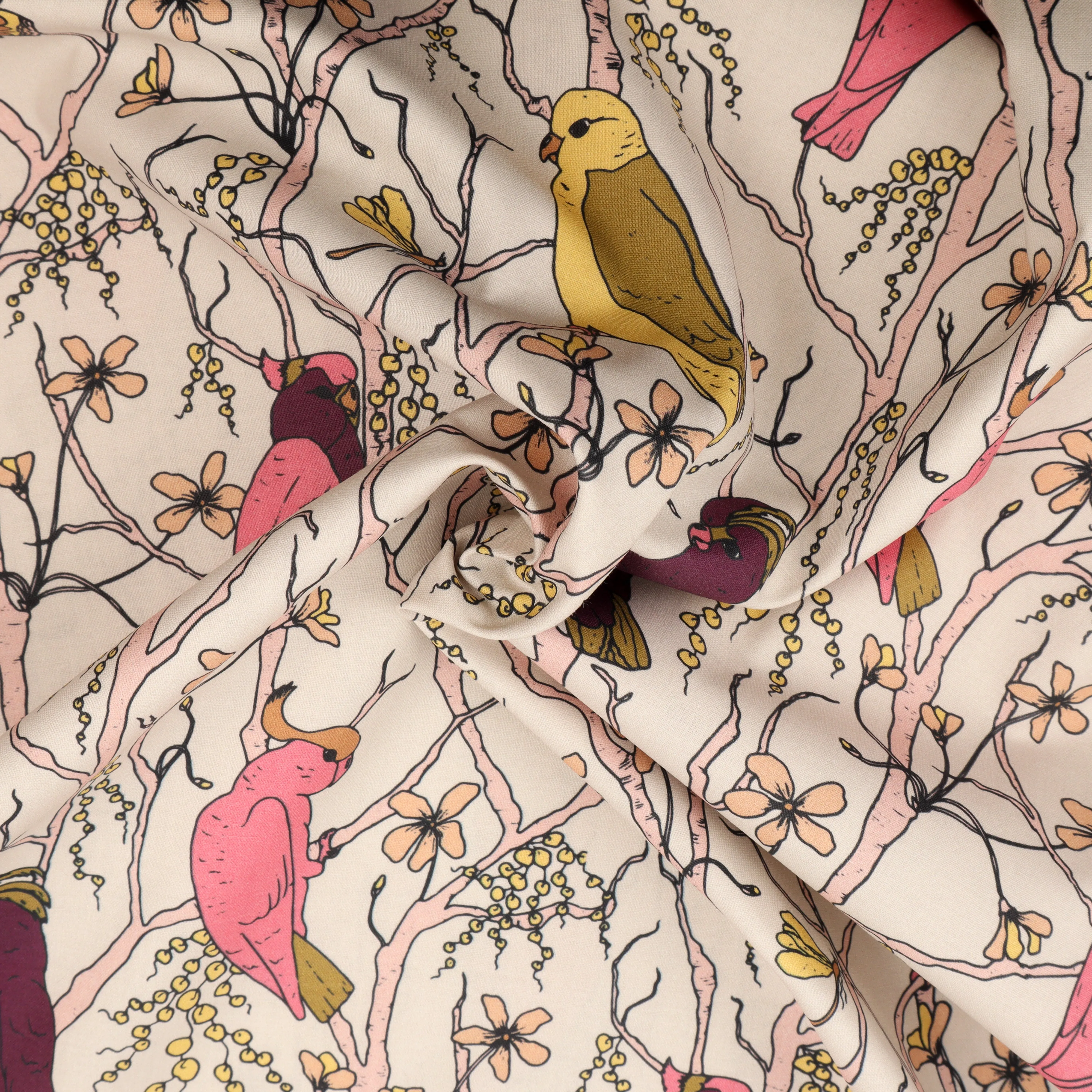 Cotton Cockatoos Print
