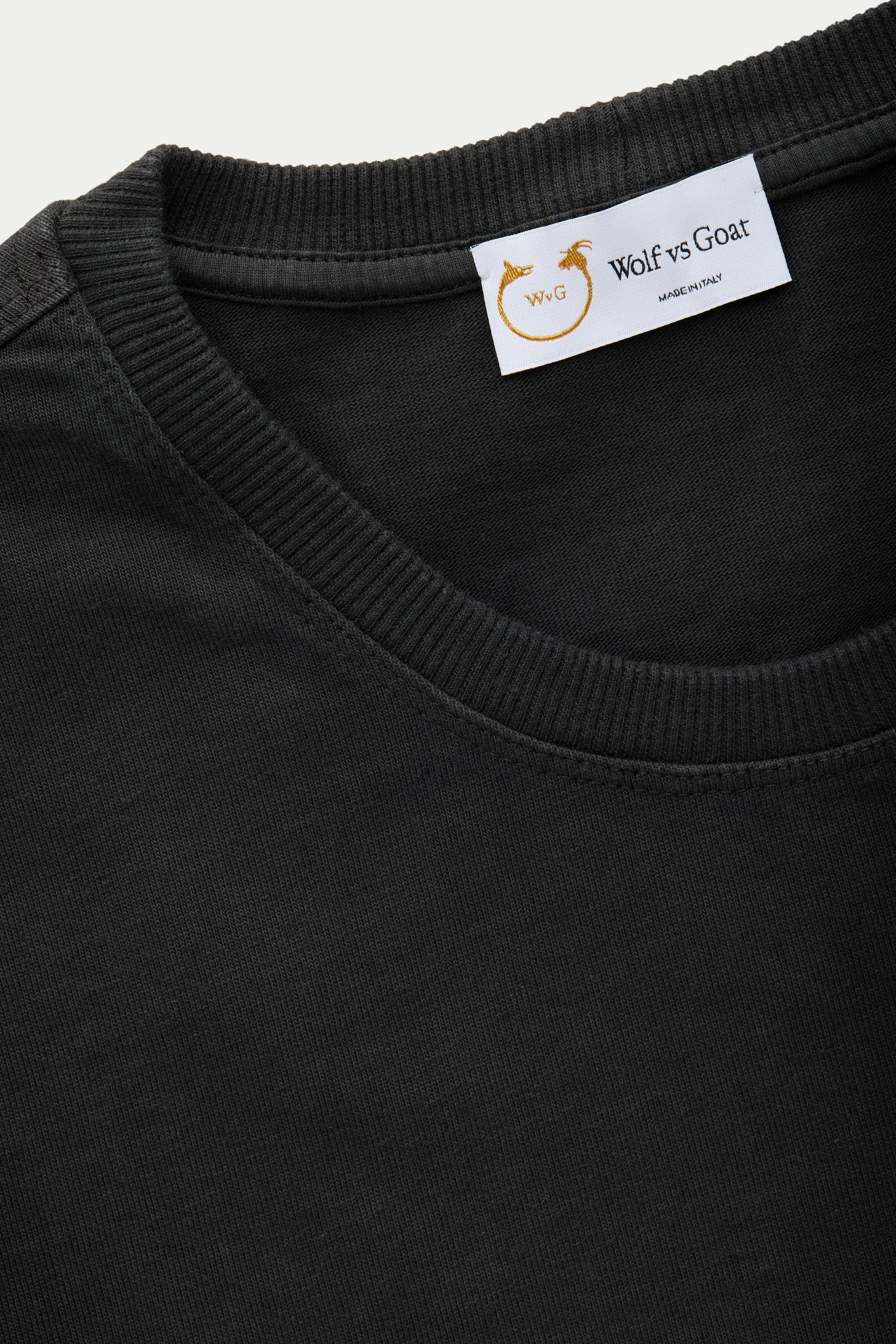 Cotton Short Sleeve Crewneck T-Shirt Fulvia 4 Color Option