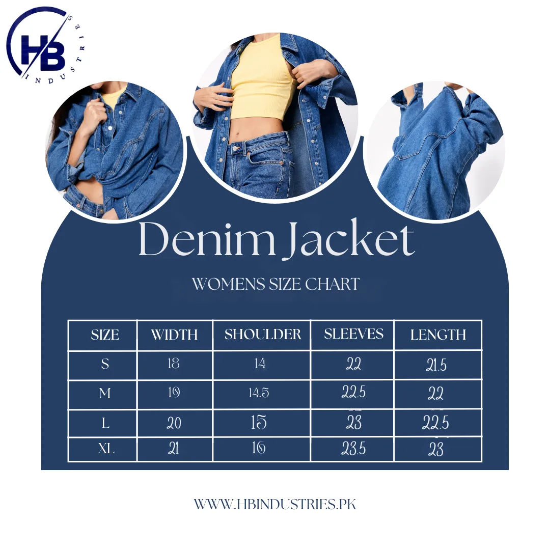 Couple Denim Jacket Black