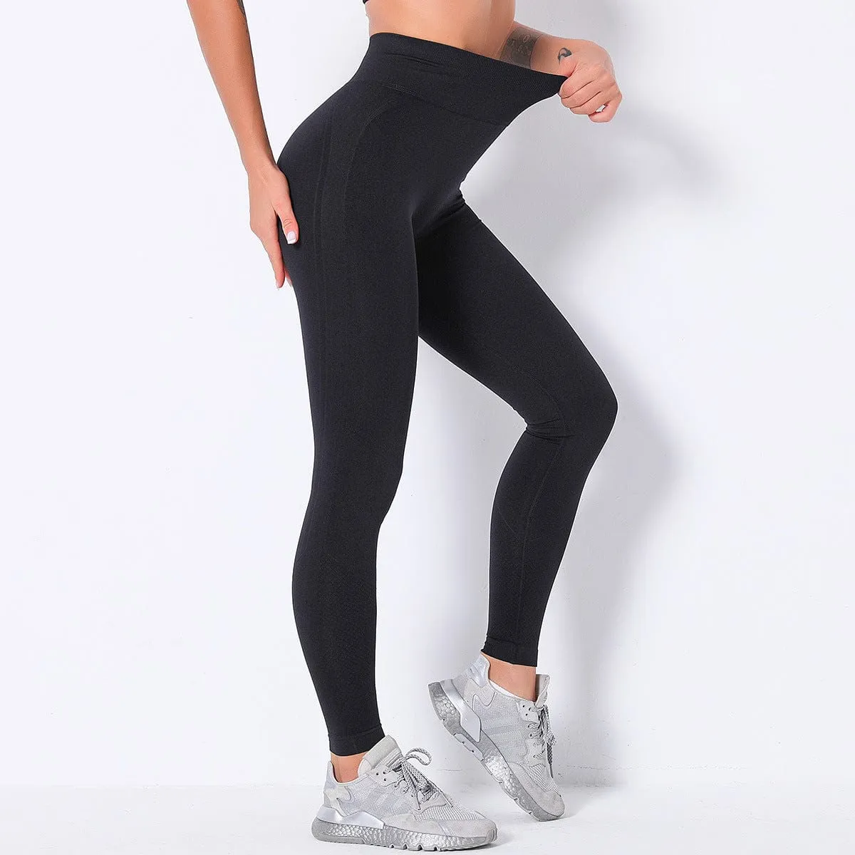 Crack III Seamless Sports Tight Yoga Leggings