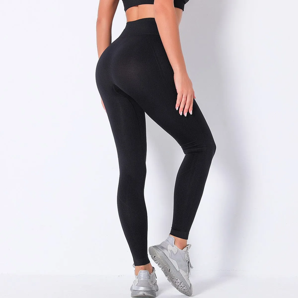 Crack III Seamless Sports Tight Yoga Leggings