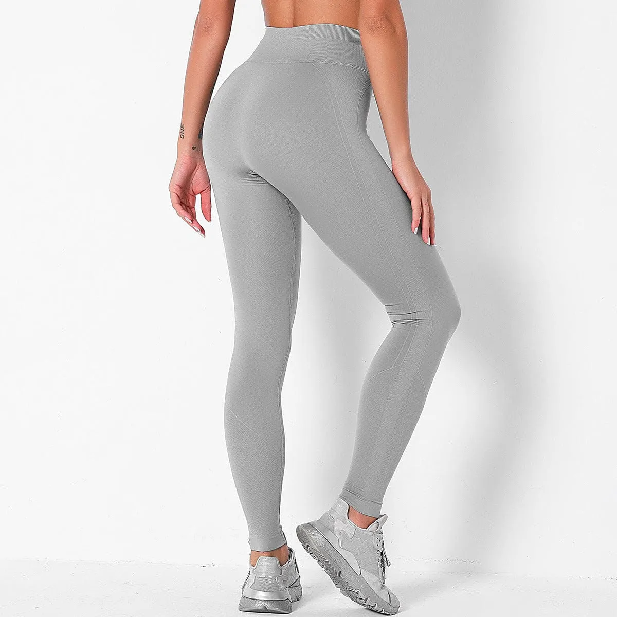 Crack III Seamless Sports Tight Yoga Leggings