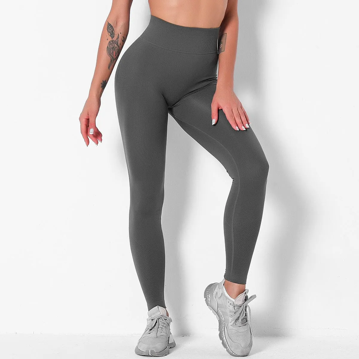 Crack III Seamless Sports Tight Yoga Leggings