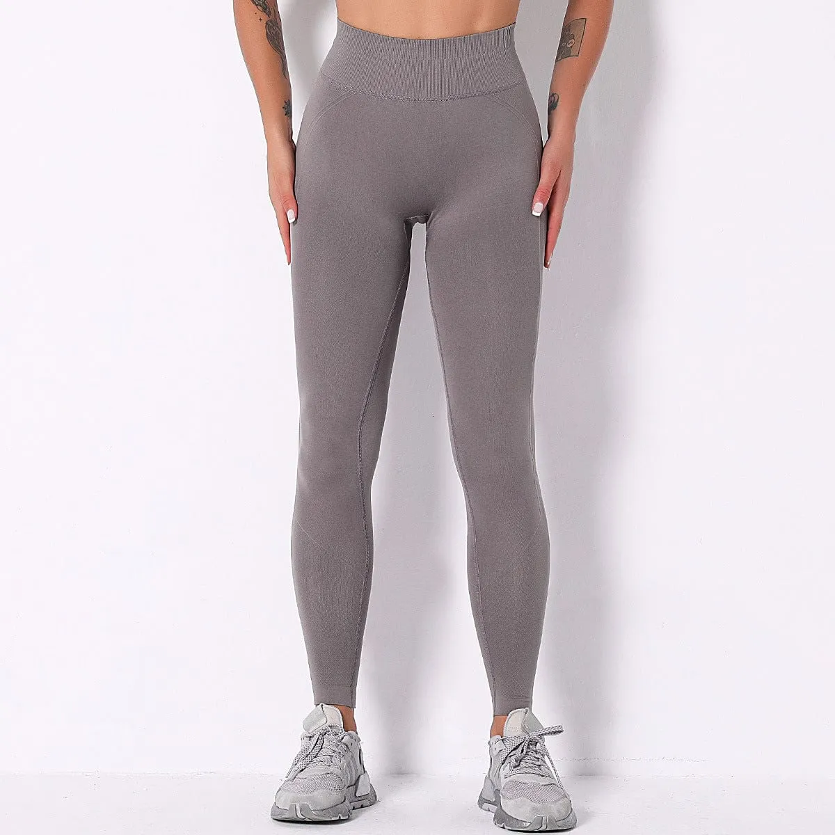 Crack III Seamless Sports Tight Yoga Leggings