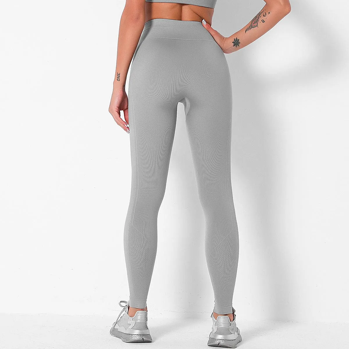 Crack III Seamless Sports Tight Yoga Leggings