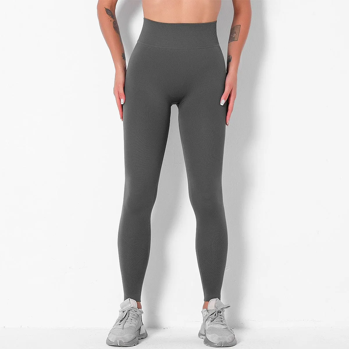 Crack III Seamless Sports Tight Yoga Leggings