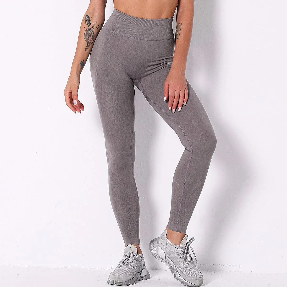 Crack III Seamless Sports Tight Yoga Leggings