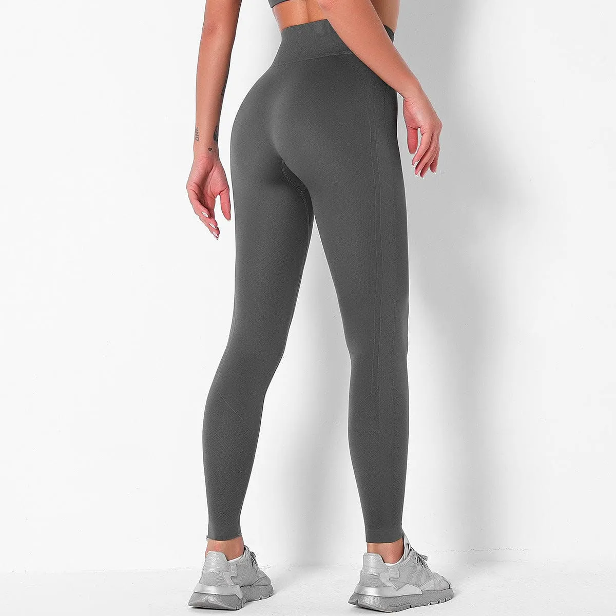 Crack III Seamless Sports Tight Yoga Leggings