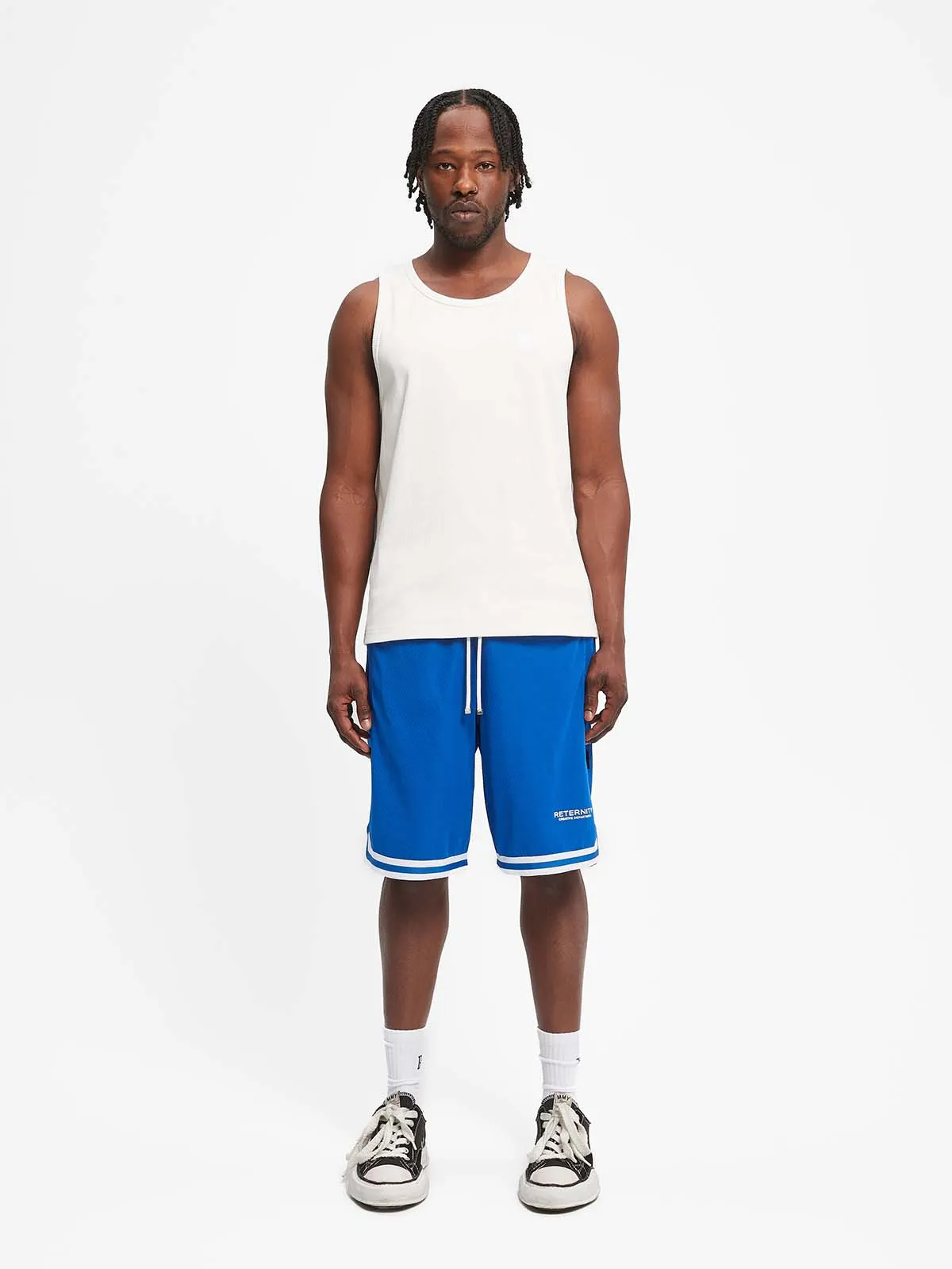 CREATIVE DEPT MESH SHORTS - BLUE