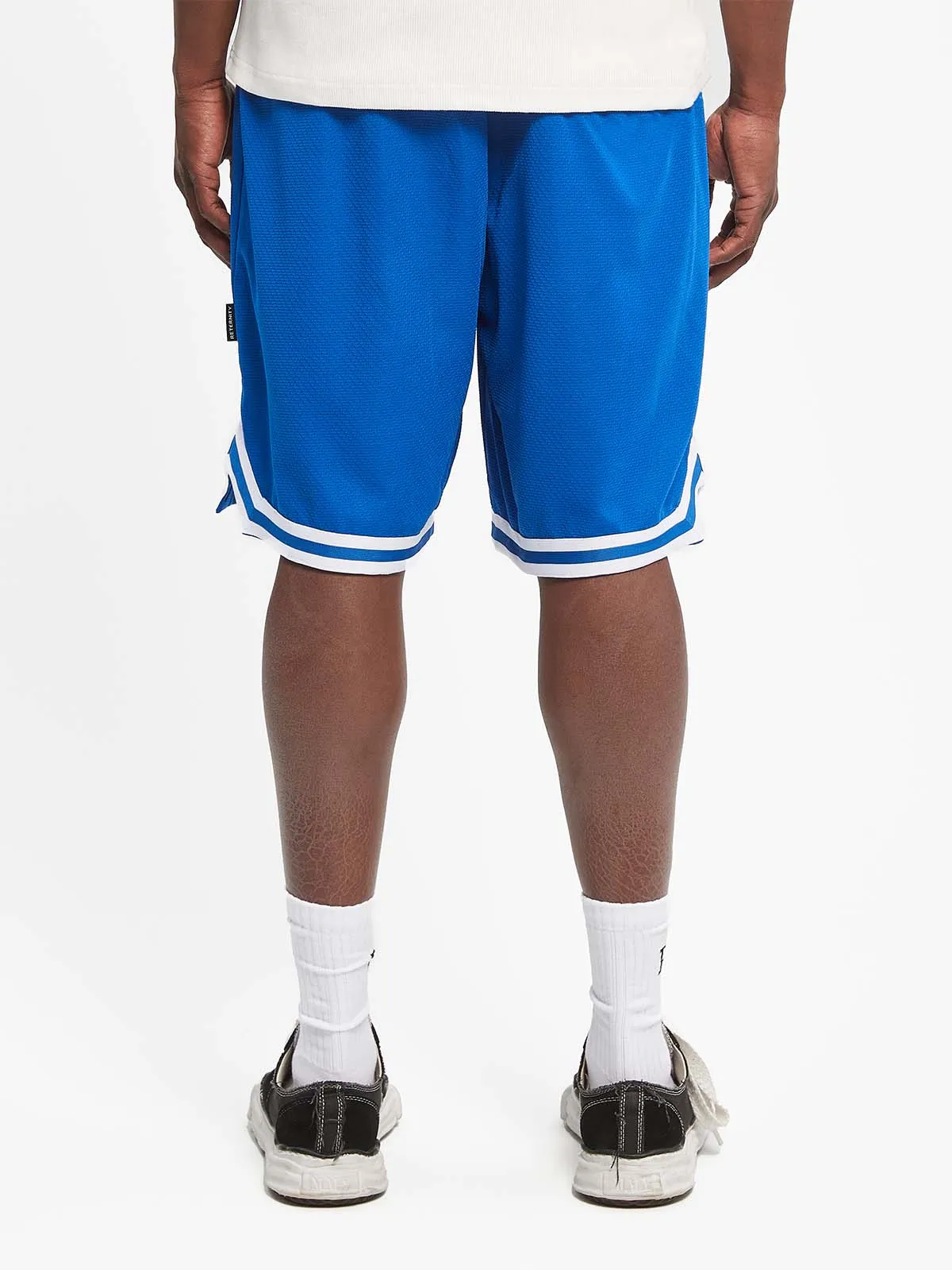 CREATIVE DEPT MESH SHORTS - BLUE