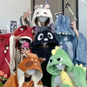 Critter Cuddle Hooded Robe Onesies