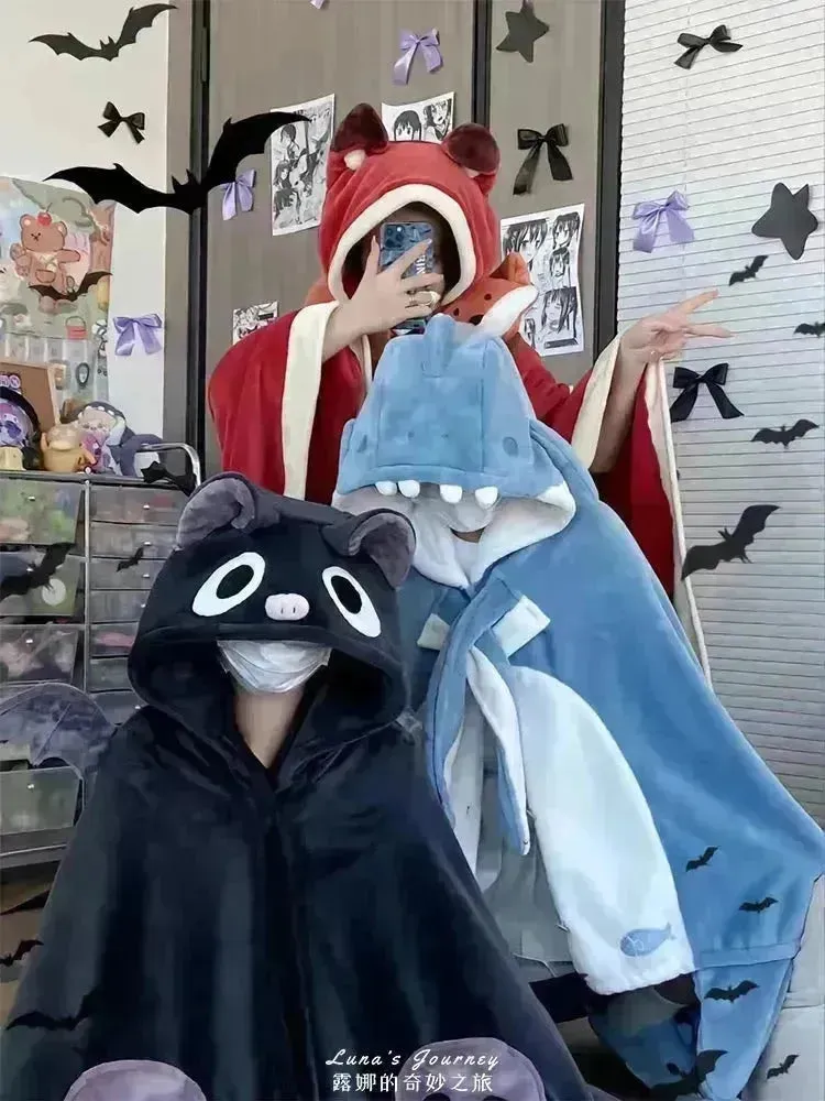 Critter Cuddle Hooded Robe Onesies