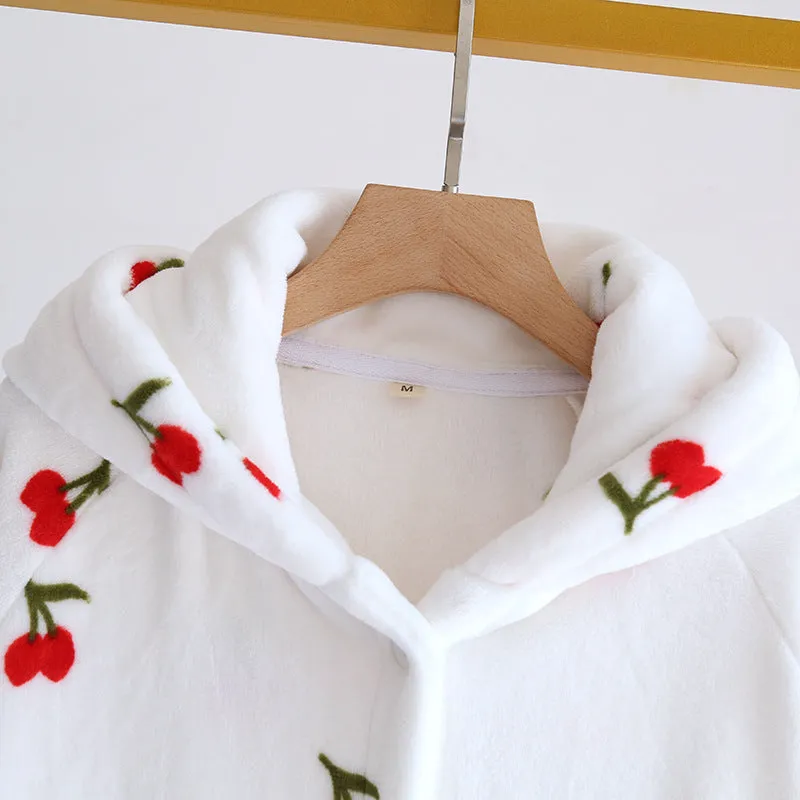 Cute Little Cherry Home Chillout Robe
