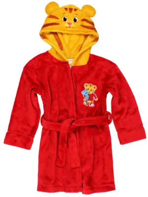 Daniel Tiger's Neighborhood Plush Hooded Bathrobe with Ears