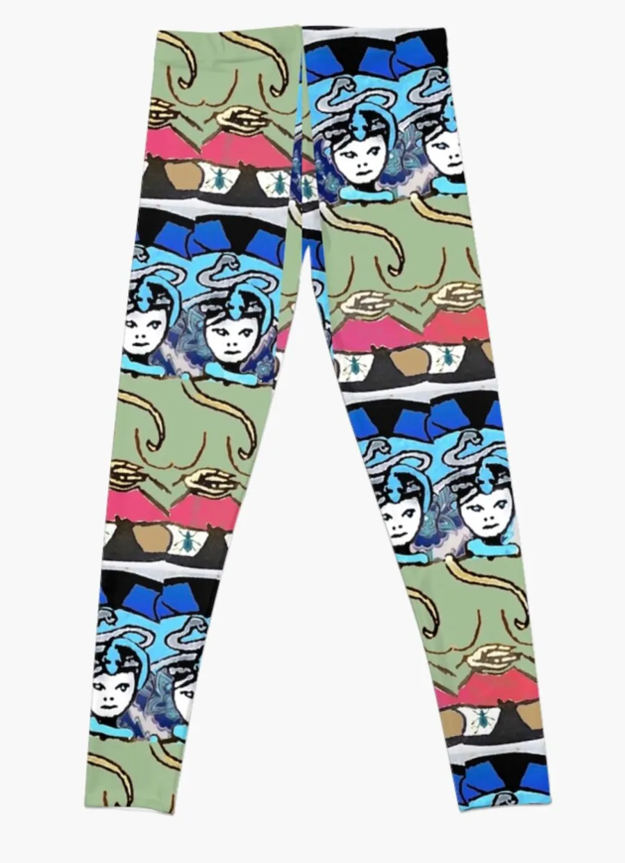 Designer Leggings- Many Goddess Parts