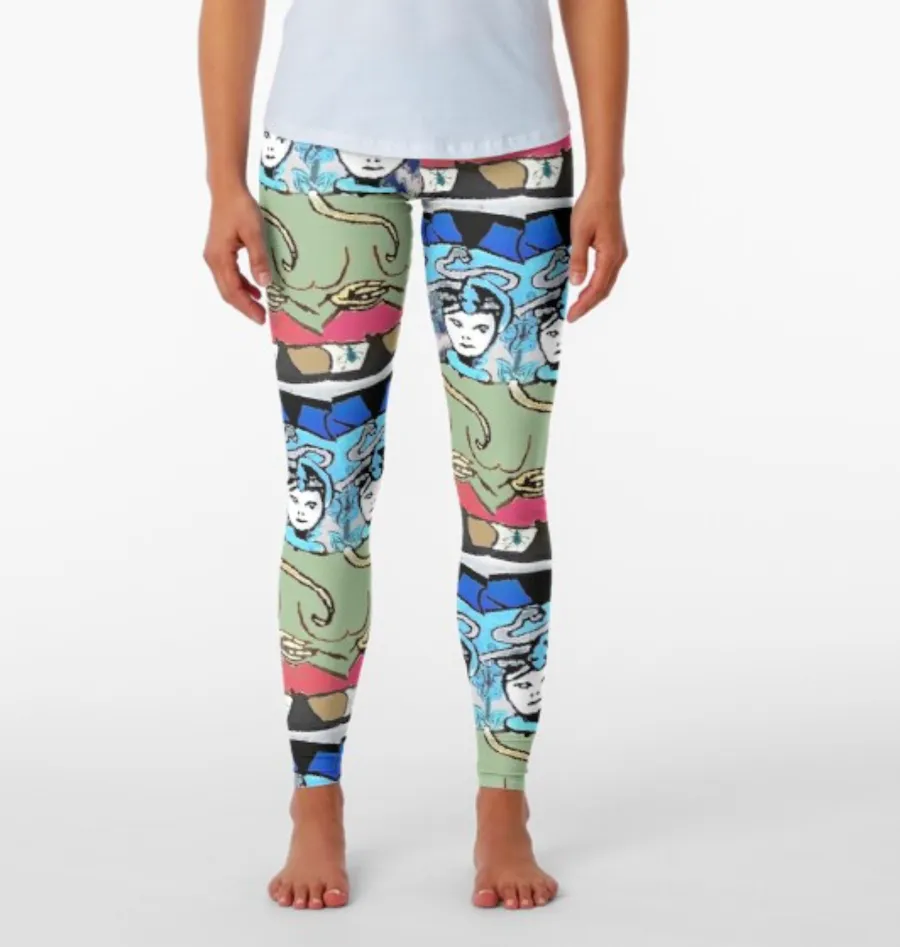 Designer Leggings- Many Goddess Parts