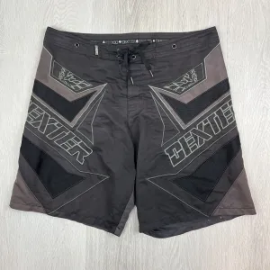 Dexter Mens 90s Long Swim Shorts Swimmers Boardies Board Shorts Size 38