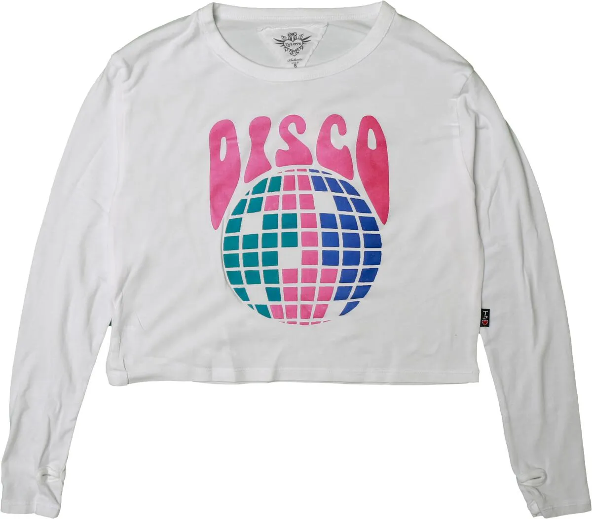 Disco Ball Long Sleeve Tee