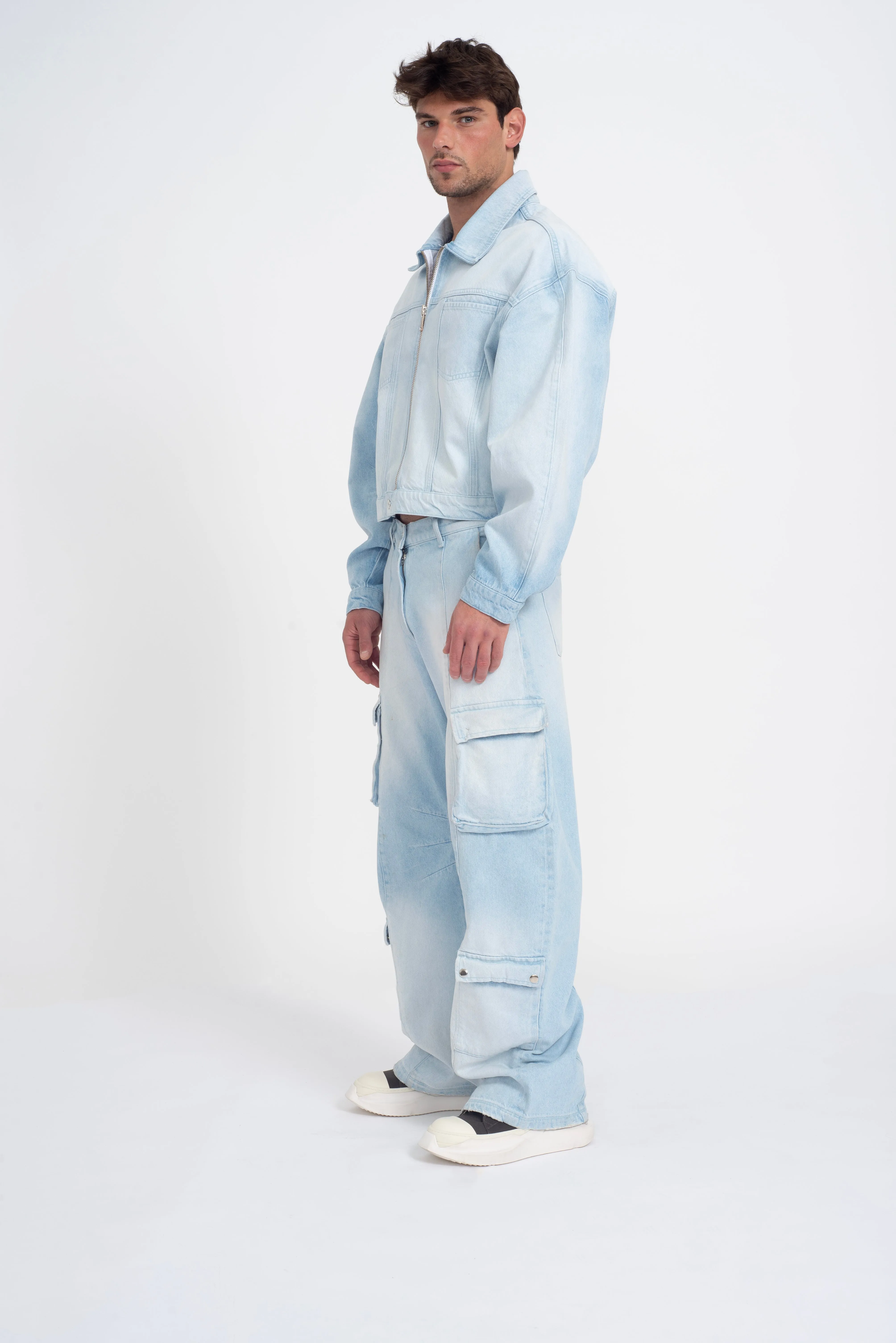 Don Denim Jacket Bleach Wash