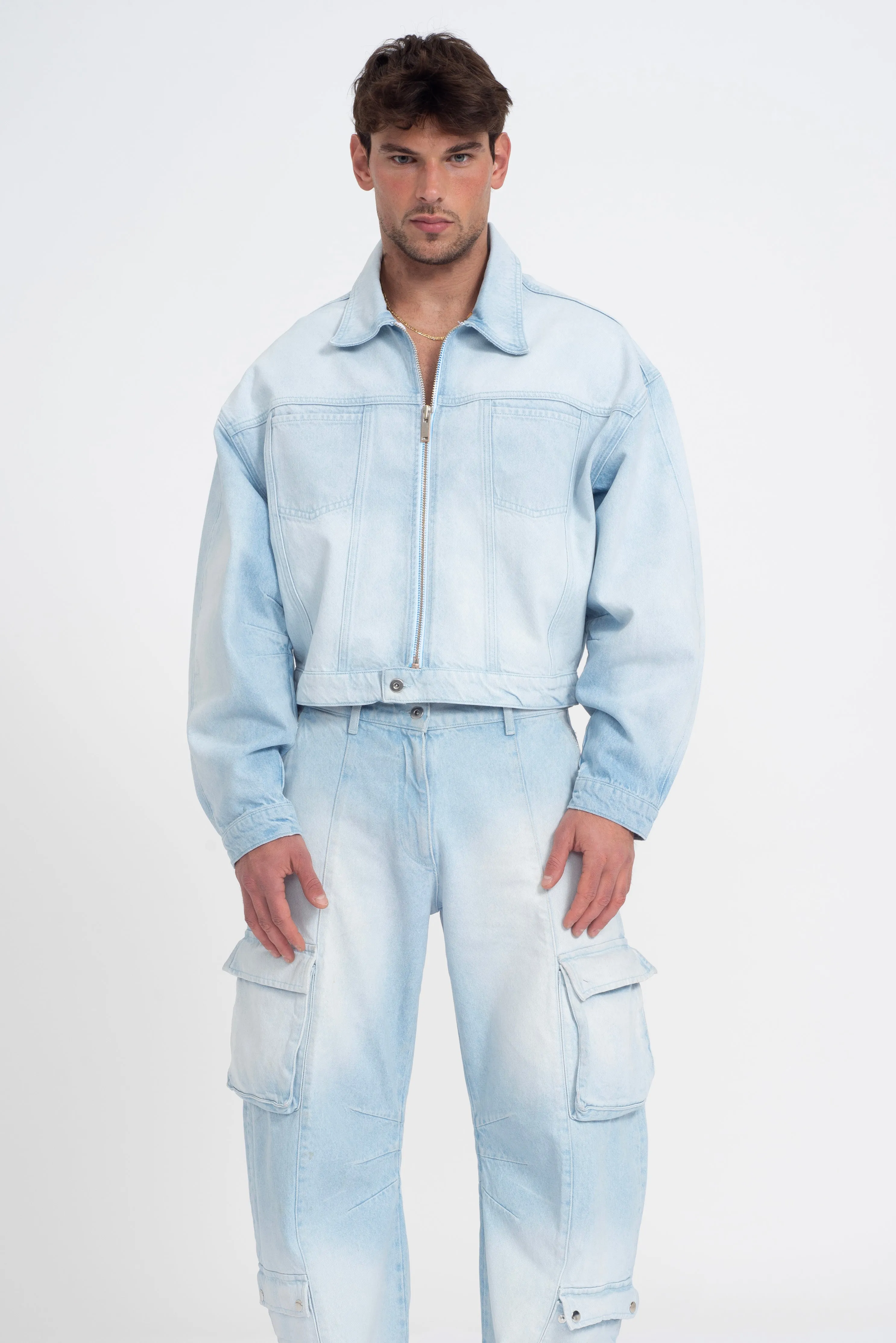 Don Denim Jacket Bleach Wash