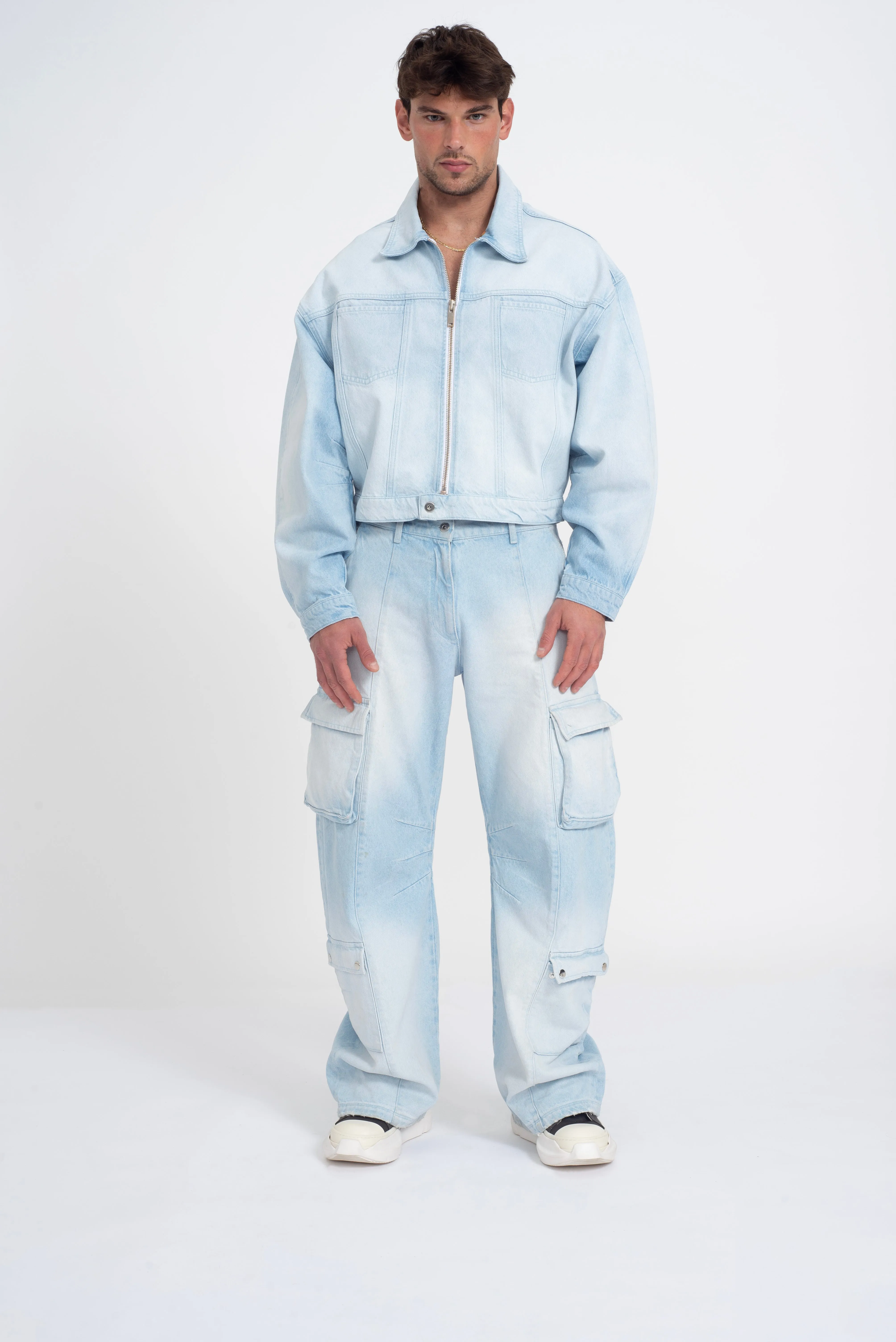 Don Denim Jacket Bleach Wash