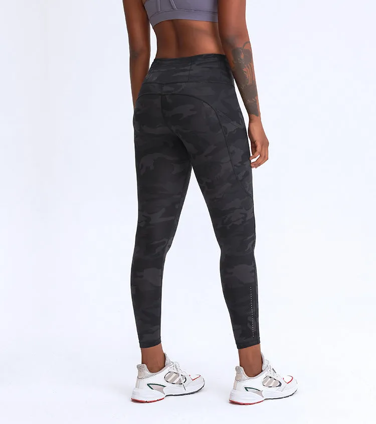 Double Sided Brushed High Waisted Sports Leggings
