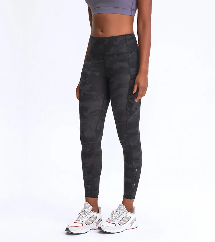 Double Sided Brushed High Waisted Sports Leggings